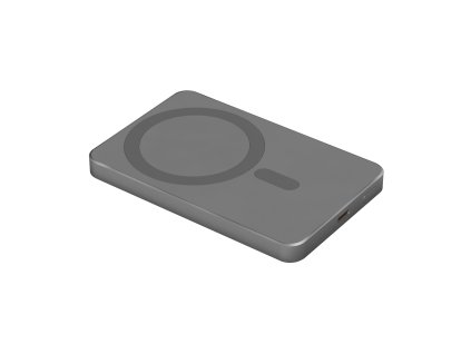 Indukciós powerbank Kruger&Matz 5000 mAh Mag Safe szürke