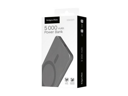 powerbank indukcyjny kruger matz 5000 mah mag safe szary 5ea6b85e93db4d269a73c4f7964fdcf5 172266fd