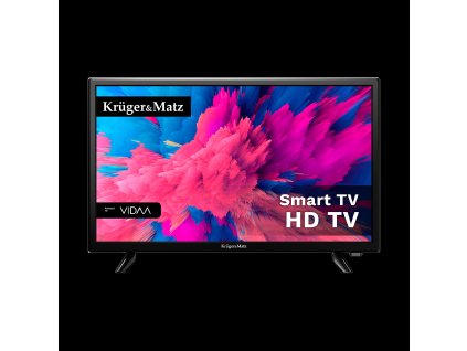 24" Kruger&Matz smart VIDAA DVB-T2 televízió