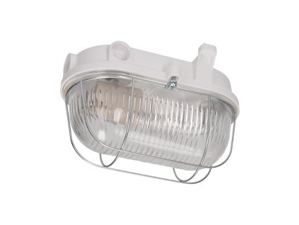 Kültéri ovális lámpatest E27 100W IP54 üvegburával
