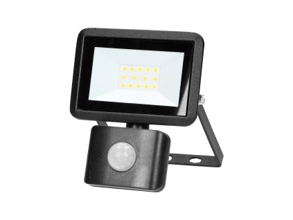LED reflektor érzékelővel 10W, 800lm, IP44, 4000K