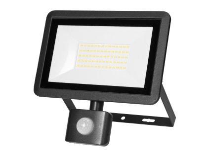 LED reflektor PIR-rel, 50W, 4000lm, IP44, 4000K