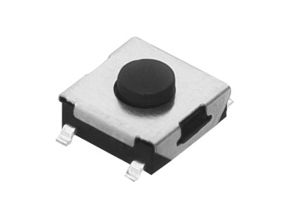 Kapcsoló 6x6 h=3,1mm SMD