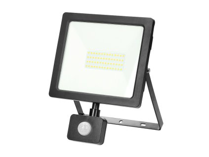 LED reflektor PIR érzékelővel 50W, 4000K, IP44