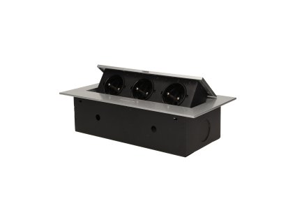 Ezüst süllyesztett bútorfiók