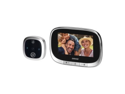 Ajtó kukucskáló mozgásérzékelővel, 4,3" LCD