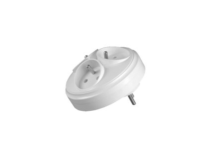Fehér hármas elektromos aljzat 16A 230V