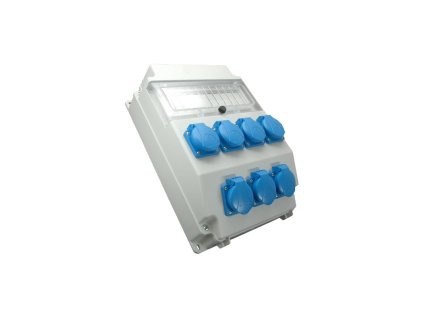 Vízálló aljzatelosztó 7x250V IP54