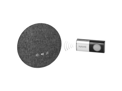 Vezeték nélküli ajtócsengő tanulórendszerrel 200m