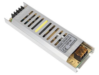 Kapcsoló tápegység trans, 12V/5A 60W