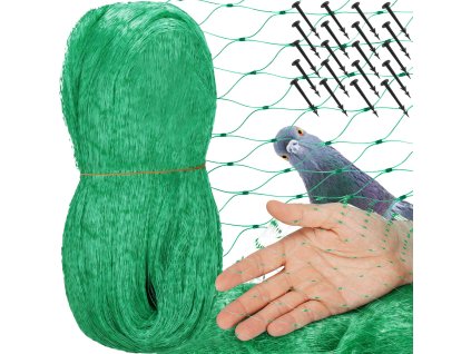 82550 ab0003 siatka przeciw ptakom 10x20 m 20 kotew M0