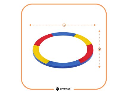 TP-10FT 305 CM MULTI TRAMPOLINAVÉDŐ