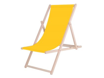 34355 dc0001 yl lezak drewniany skladany yellow M0