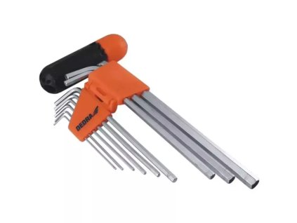 Inbuszkulcsok CrV 1,5 - 10mm, 9 db 0652