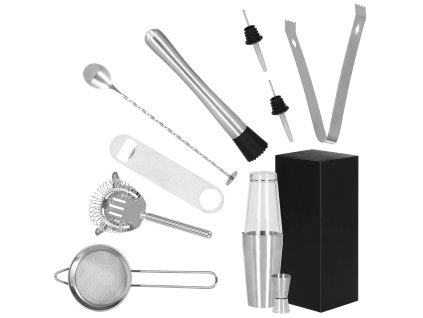 40420 ki0009 zestaw barmanski do drinkow shaker 11 elem M0