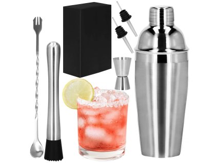 161387 ki0014 zestaw barmanski do drinkow shaker 750 ml 6 elem M0