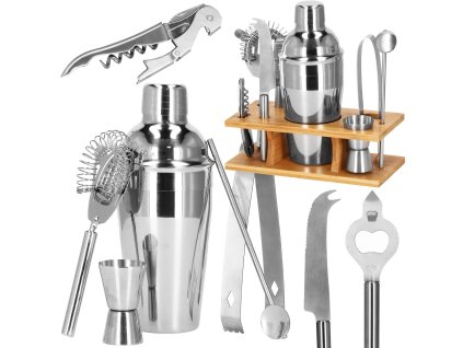 169717 ki0022 zestaw barmanski do drinkow shaker 550 ml 8 elem M0