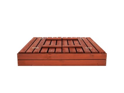 166360 sbp120set02 piaskownica drewniana premium 120 x 120 cm zestaw M0