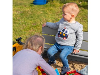 167671 sbp100set03 piaskownica drewniana premium 100 x 100 cm zestaw M0