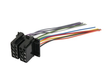 ISO csatlakozó hangszórókhoz és tápláláshoz