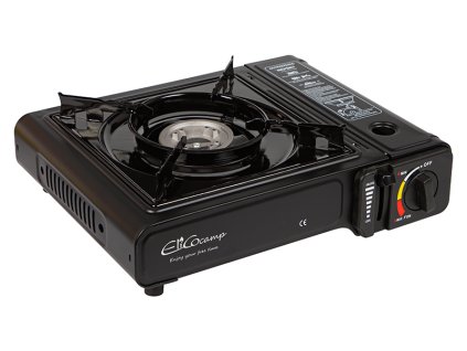 Hordozható gázfőző táborozáshoz