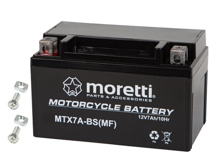Motorkerékpár akkumulátor 12V 7Ah MTX7A-BS