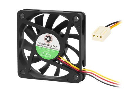 DC PC ventilátor 12 V 60 × 10 mm – 85-601-