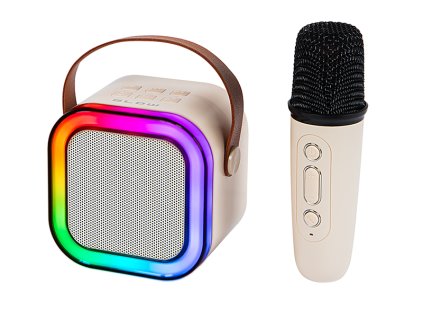 Karaoke Bluetooth hangszóró RGB mikrofonnal