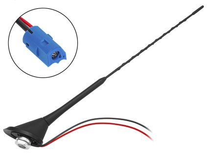Autóantenna Opel Astra H Vectra 40 cm 22-669