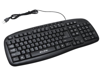 Billentyűzet PC KP-112 USB fekete