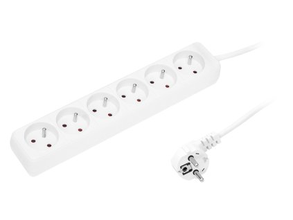 Hosszabbító kábel 3m PR-670P 6Gu 3x1,5 mm