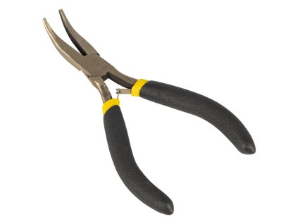 Lapos orrú fogó 125 mm hajlított 42304