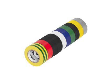komplet tasm izolacyjnych klejacych rebel 10 szt 0 13 mm x 19 mm x 10 yd mix kolorow 23c75531ba494308a851a8c1f6f711cb e11b2053