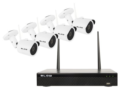 BLOW WiFI 4x2MP 1TB kamera szett
