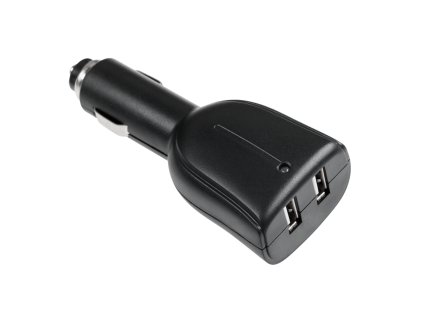 Autótöltő 2x A típusú USB 5V 2000mA