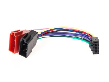 Csatlakozó a JVC KD-LX 3 fekete 16pin-ISO-KJ3-hoz