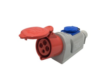 400V 32A IP44 aljzat + 230-as aljzat TAR176