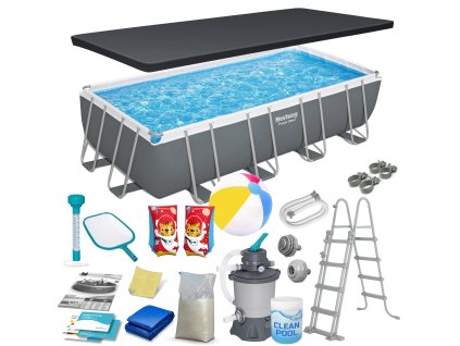 Fémvázas kerti medence 549x274x122cm 17 az 1-ben Bestway 56466N