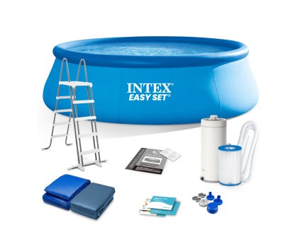 Kerti felfújható medence 457 x 122 cm 12 az 1-ben INTEX 26168