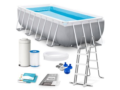 Kerti medence szerkezettel 400 x 200 x 122 cm 10 az 1-ben INTEX 26790