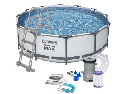 Kerti medence kerettel 366 x 100 cm 10 az 1-ben Bestway 56418