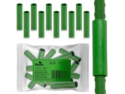 11 mm-es rudakhoz való csatlakozók Plonos PL-941 zöld 10 db