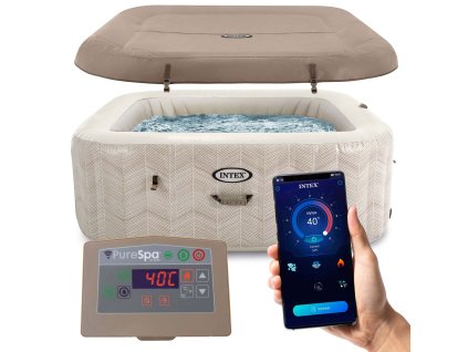 Felfújható SPA hidromasszázzsal 6 személyre INTEX 28472