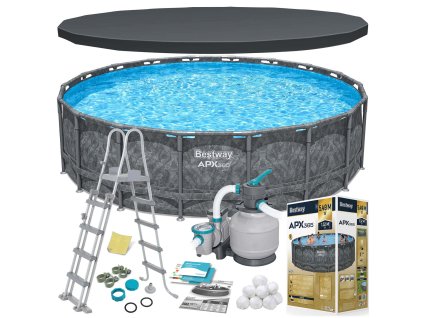 Kerti medence kerettel 549 x 132 cm 11 az 1-ben Bestway 561KC