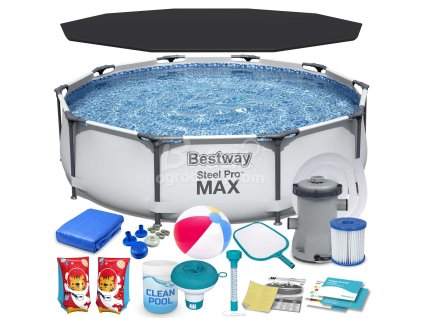 Kerti medence kerettel 305 x 76 cm 17 az 1-ben Bestway 56408