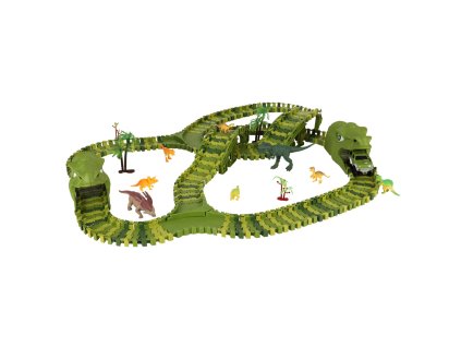 Tor wyscigowy dinozaury samochody 240 elementow 141027