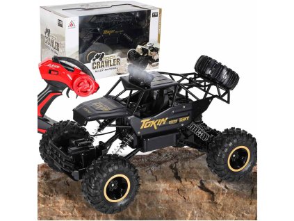 Samochod zdalnie sterowany na pilota RC Rock Crawler 1 12 4WD METAL czarny 177431