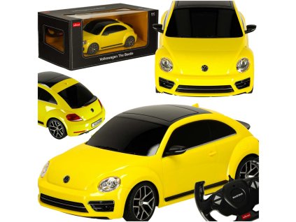 RC autó 1:14 Volkswagen Beetle sárga