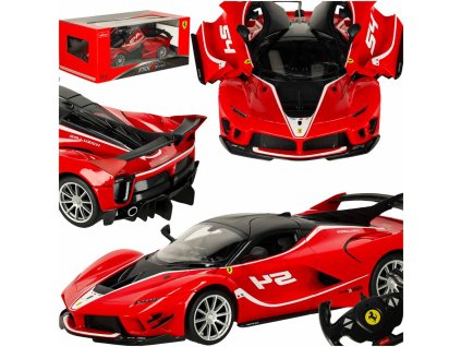 Samochod zdalnie sterowany Rastar 79200 Ferrari FXX 1 14 czerwony 163303