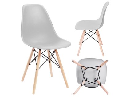 Szék MILANO világosszürke DC0004